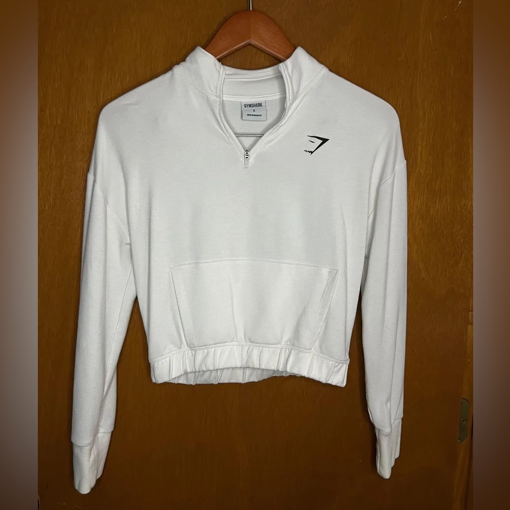 Gymshark 3/4 zip crop sweater